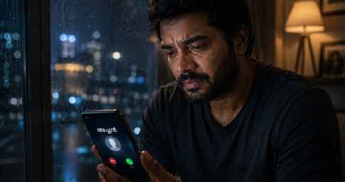 മഴയിൽ കണ്ട അപരിചിതൻ 4 അവസാനം വന്ന ഫോൺകോൾ മലയാളം ചെറുകഥ