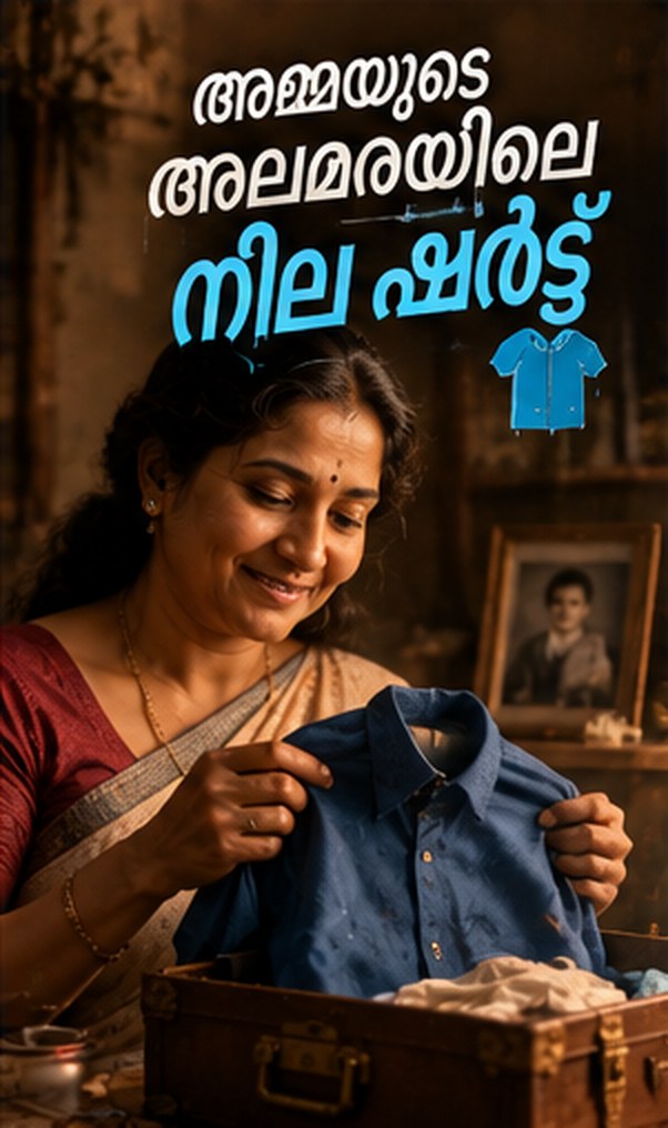 അമ്മയുടെ അലമാരയിലെ നീല ഷർട്ട് - മലയാളം ചെറുകഥ | Oru Kadha